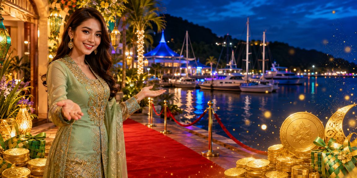 Promosi baccarat Hari Raya di Langkawi tema tempatan