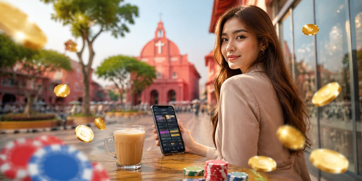 Proses deposit selamat di Melaka dengan suasana gaya Melayu moden